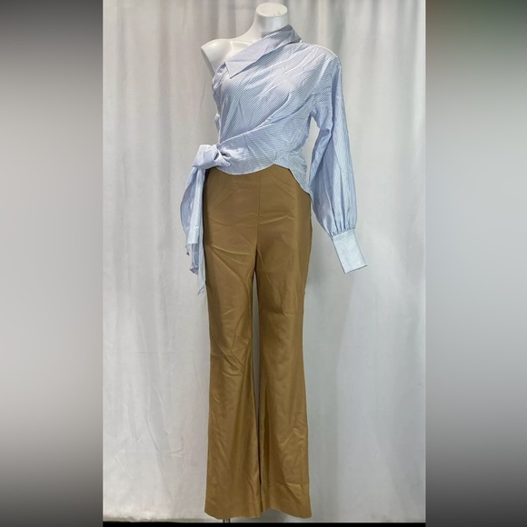 Jonathan Simkhai Multicolor One Shoulder Jumpsuit - Size 4 $895